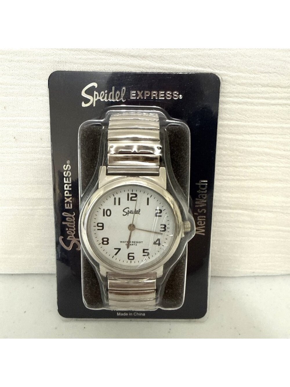 SPEIDEL Express Man’s Watch stretch band Not water resist Quartz Never Used READ